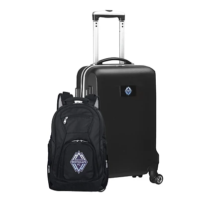MOJO Vancouver Whitecaps FC Deluxe 2-Piece Backpack & Carry-On Set