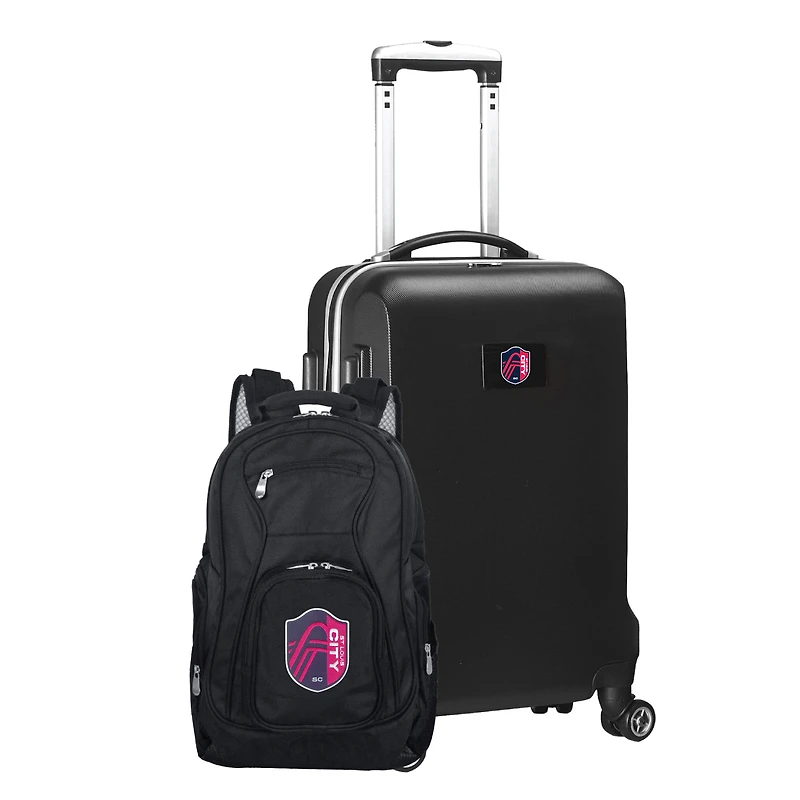 MOJO St. Louis City SC Deluxe 2-Piece Backpack & Carry-On Set