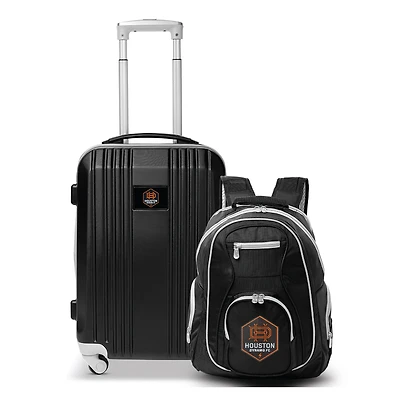 MOJO Houston Dynamo FC Two-Piece Premium Backpack & Carry-On Set