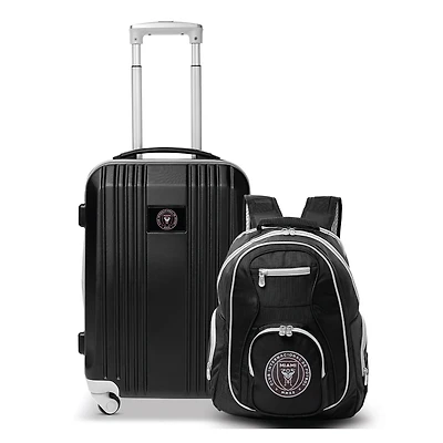 MOJO Inter Miami CF Two-Piece Premium Backpack & Carry-On Set