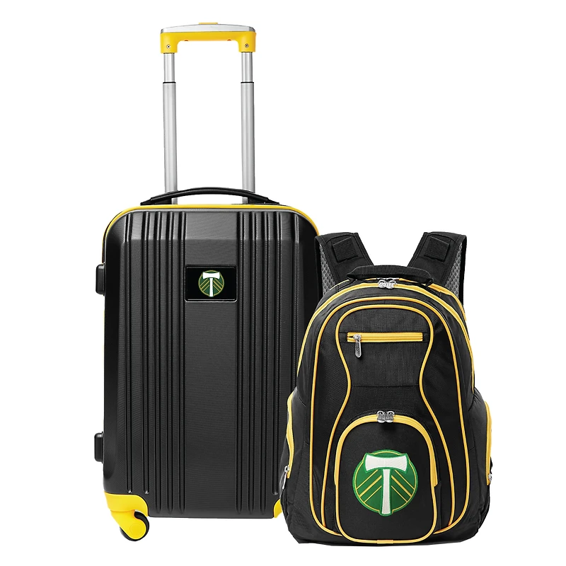 MOJO Portland Timbers Two-Piece Premium Backpack & Carry-On Set