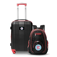 MOJO Chicago Fire Two-Piece Premium Backpack & Carry-On Set