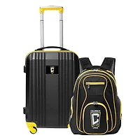 MOJO Columbus Crew Two-Piece Premium Backpack & Carry-On Set