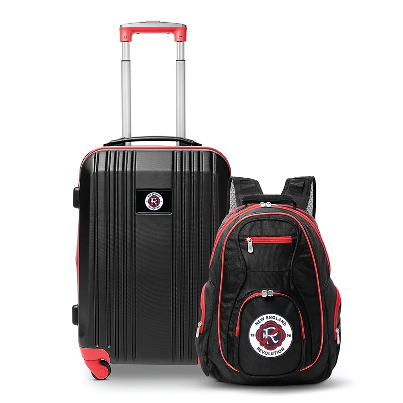MOJO New England Revolution Two-Piece Premium Backpack & Carry-On Set