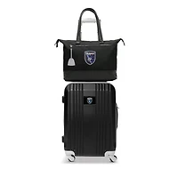 MOJO San Jose Earthquakes Two-Piece Laptop Tote Bag & Carry-On Luggage Set