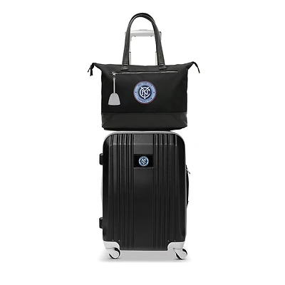 MOJO New York City FC Two-Piece Laptop Tote Bag & Carry-On Luggage Set