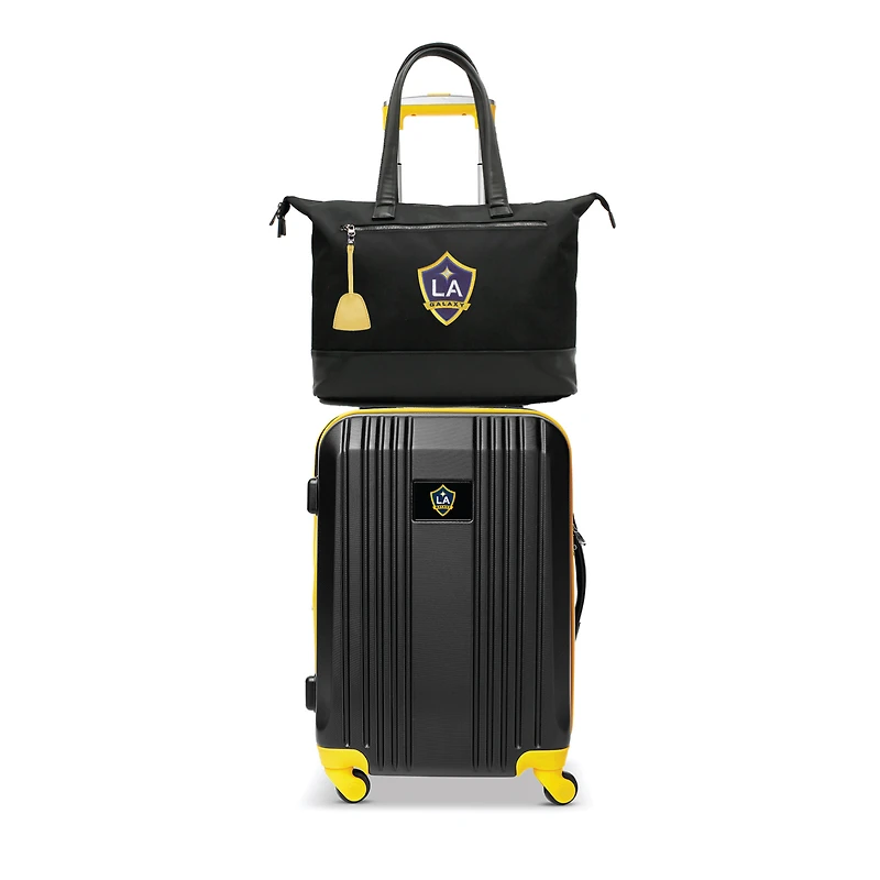 MOJO LA Galaxy Two-Piece Laptop Tote Bag & Carry-On Luggage Set
