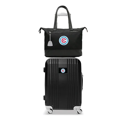 MOJO Chicago Fire Two-Piece Laptop Tote Bag & Carry-On Luggage Set