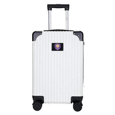 MOJO Orlando City SC Executive Two-Toned Carry On Spinner Luggage