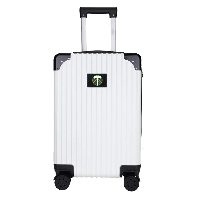 MOJO Portland Timbers Executive Two-Toned Carry On Spinner Luggage