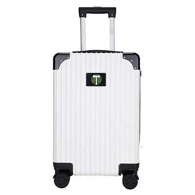 MOJO Portland Timbers Executive Two-Toned Carry On Spinner Luggage