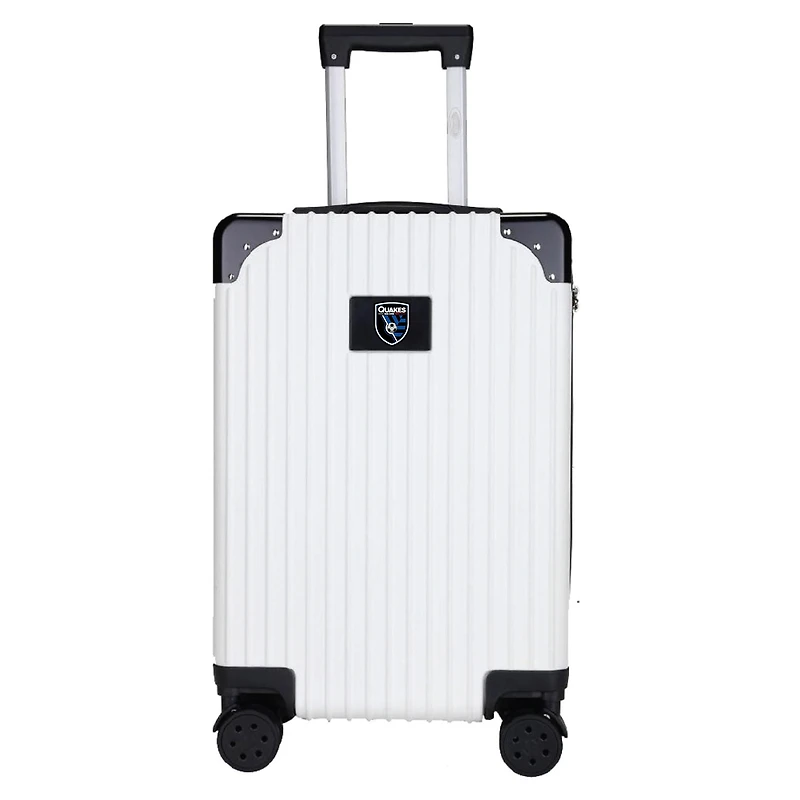 MOJO San Jose Earthquakes Executive Two-Toned Carry On Spinner Luggage