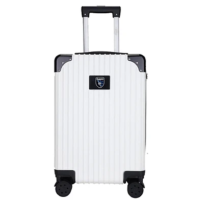 MOJO San Jose Earthquakes Executive Two-Toned Carry On Spinner Luggage
