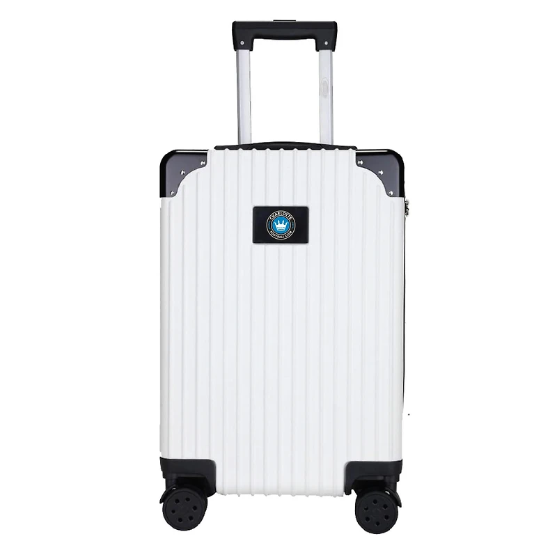 MOJO Charlotte FC Executive Two-Toned Carry On Spinner Luggage