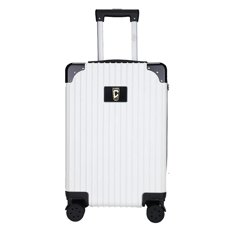 MOJO Columbus Crew Executive Two-Toned Carry On Spinner Luggage