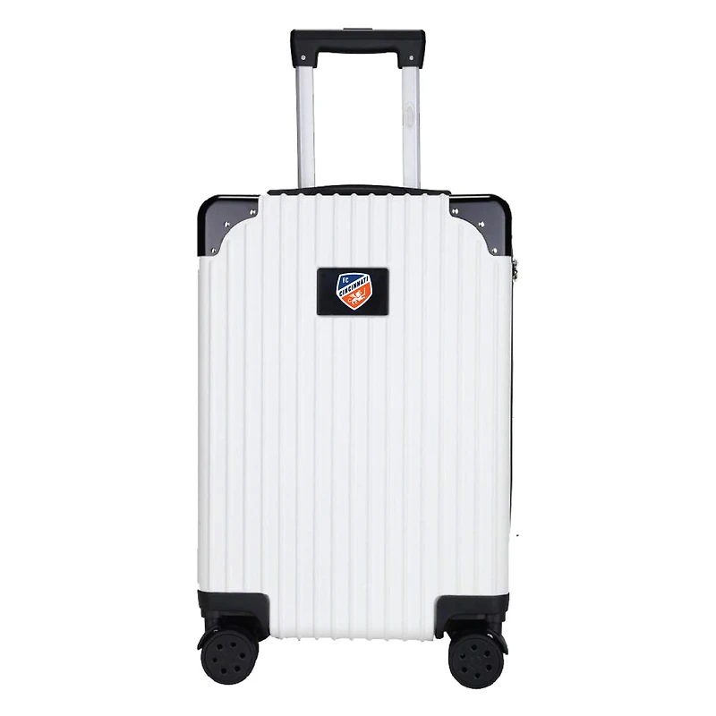 MOJO FC Cincinnati Executive Two-Toned Carry On Spinner Luggage
