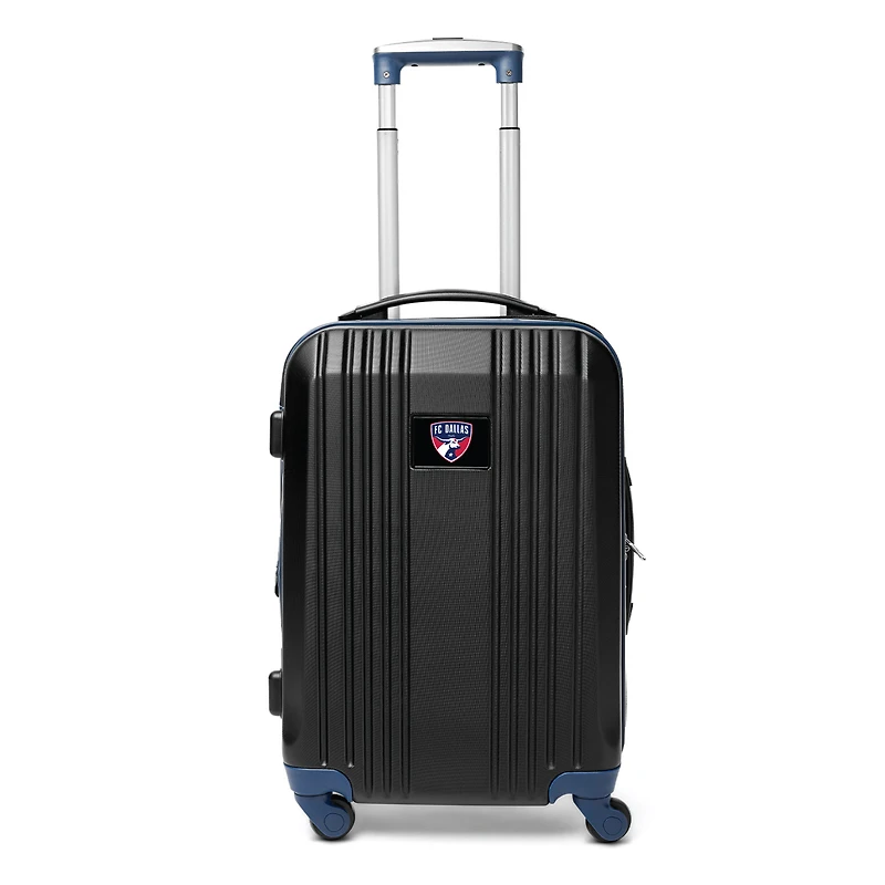 MOJO FC Dallas Hardcase Carry On Two-Toned Spinner Luggage
