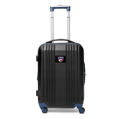 MOJO FC Dallas Hardcase Carry On Two-Toned Spinner Luggage