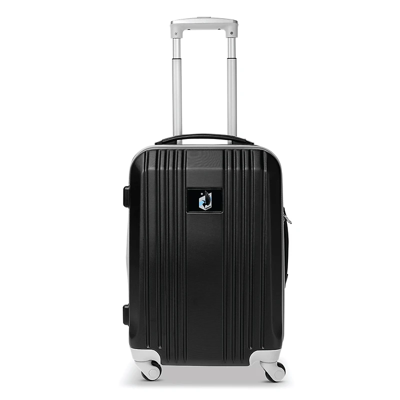MOJO Minnesota United FC Hardcase Carry On Two-Toned Spinner Luggage