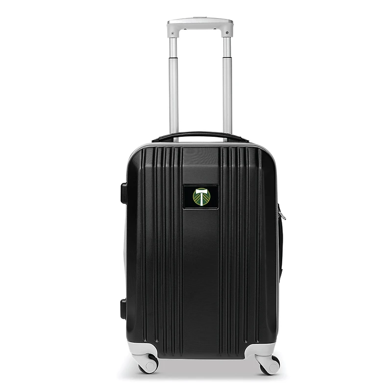 MOJO Portland Timbers Hardcase Carry On Two-Toned Spinner Luggage