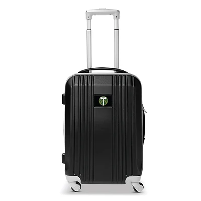 MOJO Portland Timbers Hardcase Carry On Two-Toned Spinner Luggage