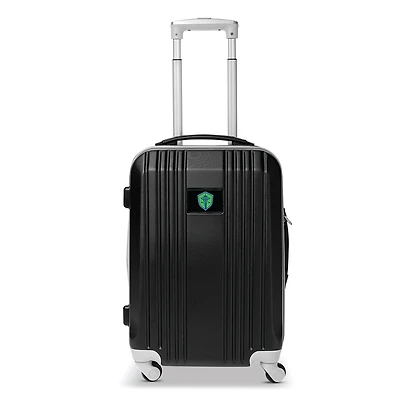 MOJO Seattle Sounders FC Hardcase Carry On Two-Toned Spinner Luggage