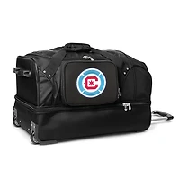 MOJO Chicago Fire Rolling Drop Bottom Duffel Bag