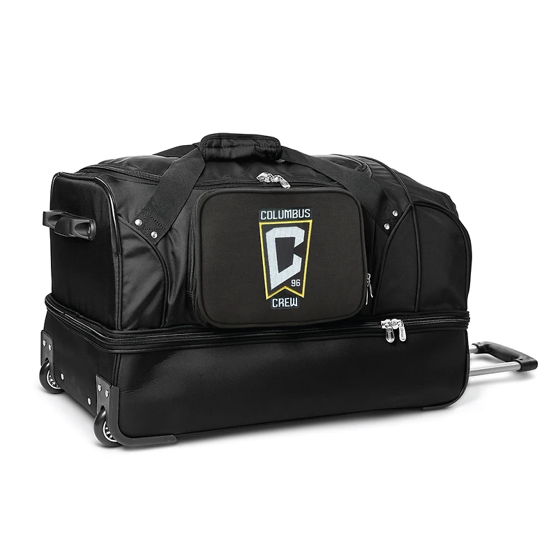 MOJO Columbus Crew Rolling Drop Bottom Duffel Bag
