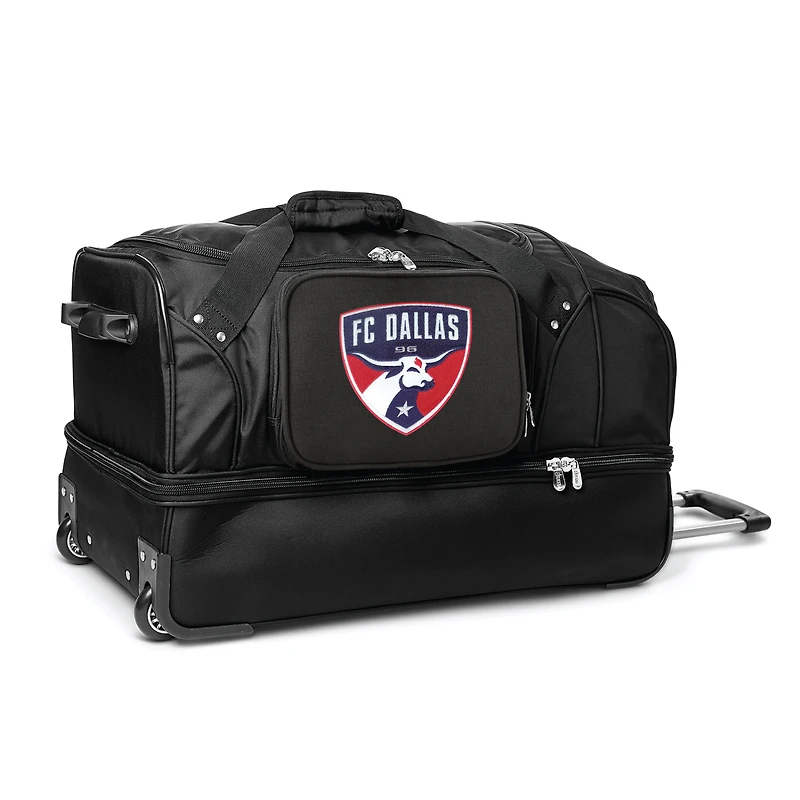 MOJO FC Dallas Rolling Drop Bottom Duffel Bag