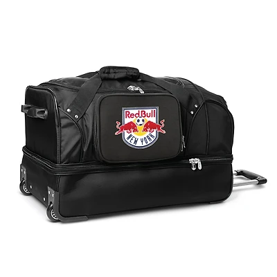 MOJO New York Red Bulls Rolling Drop Bottom Duffel Bag