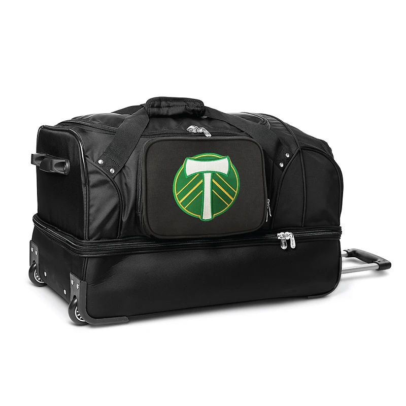 MOJO Portland Timbers Rolling Drop Bottom Duffel Bag