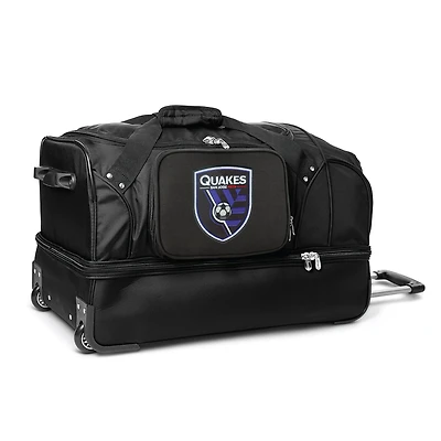 MOJO San Jose Earthquakes Rolling Drop Bottom Duffel Bag