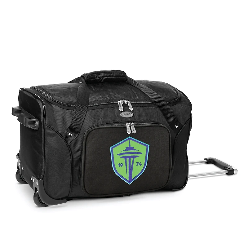MOJO Seattle Sounders FC Wheeled Carry-On Duffle Bag
