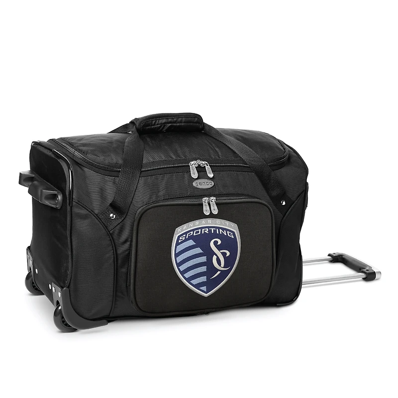 MOJO Sporting Kansas City Wheeled Carry-On Duffle Bag