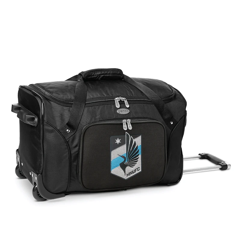 MOJO Minnesota United FC Wheeled Carry-On Duffle Bag