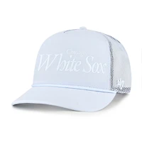Men's '47 Light Blue Chicago White Sox Foundation Script Hitch Adjustable Trucker Hat