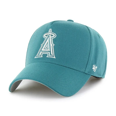 Men's '47  Teal Los Angeles Angels Ballpark Offside Adjustable Hat