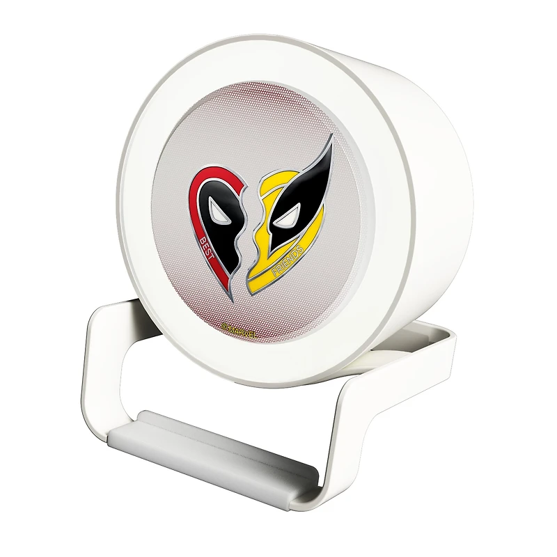 Keyscaper Deadpool & Wolverine Night Light Wireless Charger And Bluetooth Speaker