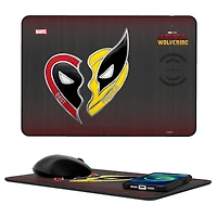 Keyscaper Deadpool & Wolverine Wireless Charger & Mouse Pad
