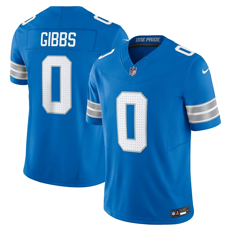 Men's Nike Jahmyr Gibbs Detroit Lions Vapor F.U.S.E. Limited Jersey
