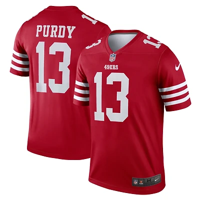 Men's Nike Brock Purdy Scarlet San Francisco 49ers Legend Player Performance Top