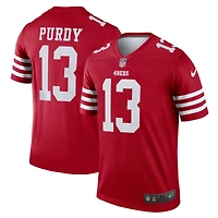 Men's Nike Brock Purdy Scarlet San Francisco 49ers Legend Player Performance Top