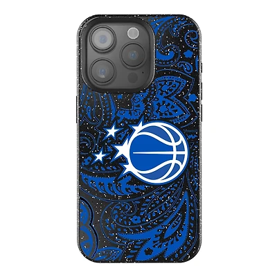 Keyscaper Orlando Magic Paisley Bling iPhone Case