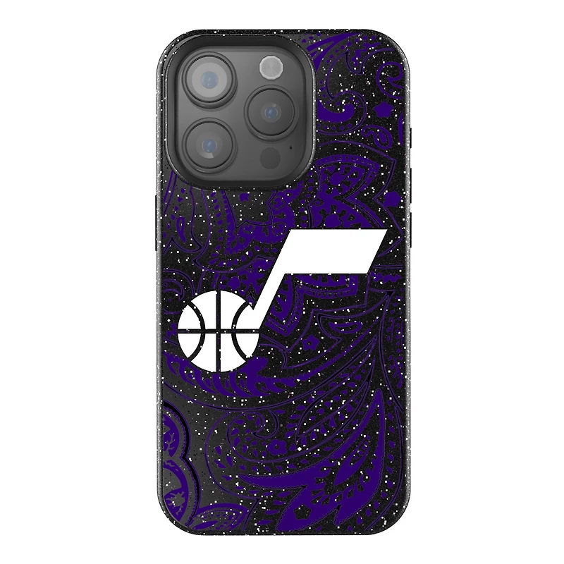 Keyscaper Utah Jazz Paisley Bling iPhone Case