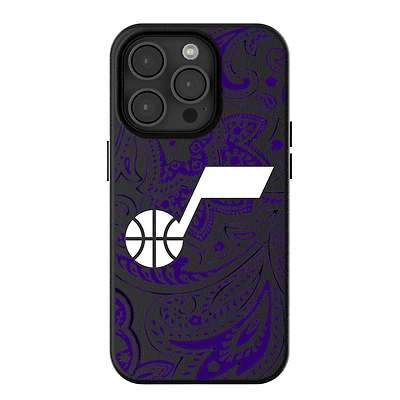 Keyscaper Utah Jazz Paisley iPhone Magnetic Bump Case