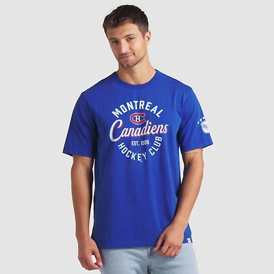Men's Fanatics Royal Montreal Canadiens Decades Collection Made To Last T-Shirt