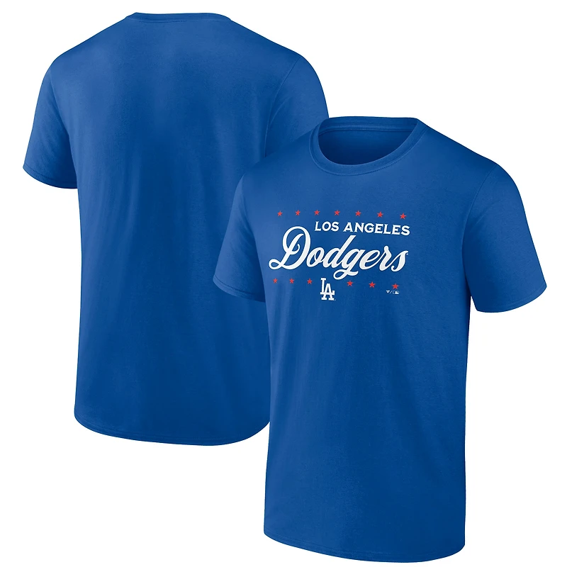 Men's  Royal Los Angeles Dodgers Election Team T-Shirt