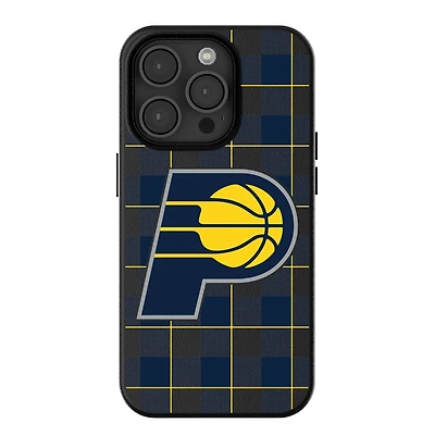 Keyscaper Indiana Pacers Plaid Magnetic Bump iPhone Case