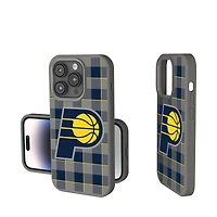 Keyscaper Indiana Pacers Plaid Soft Touch iPhone Case