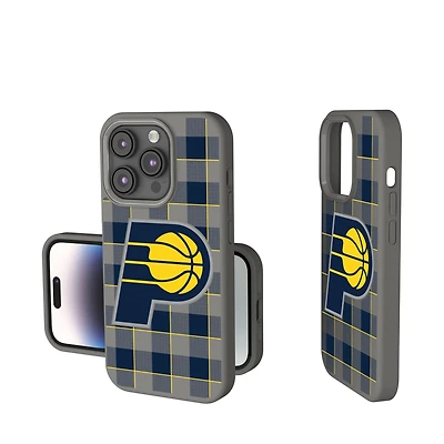 Keyscaper Indiana Pacers Plaid Soft Touch iPhone Case